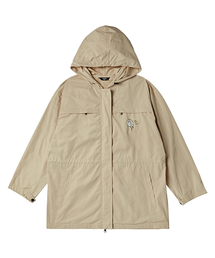 LMN3011（エルエムエヌ3011）の「オーバーサイズウィンドブレーカー-ベージュ（ナイロンジャケット）」