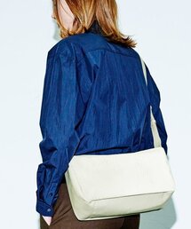 S SY（エスエスワイ）の「クリンクルレザーウィズクロスバッグアイボリー（メッセンジャーバッグ）」