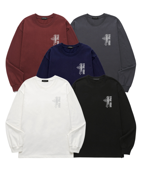 VANNWORKS(バンワークス)の「MINI CONFIDENCE ロングスリーブ (VLS0215) チャコール(Tシャツ/カットソー・レディース・その他・SMALL/MEDIUM/LARGE/X-LARGE/XX-LARGE)」の4枚目の写真