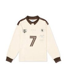 NOYCOMMON（ノイコモン）の「NC フットボールジャージロングスリーブTシャツイエロー（Tシャツ/カットソー）」