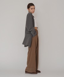 DAILY＆LOUNGEWEAR パイピング ワイド パンツ KINO THE KEI
