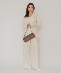 DAILY&LOUNGEWEAR パイピング ワイド パンツ KINO THE KEI