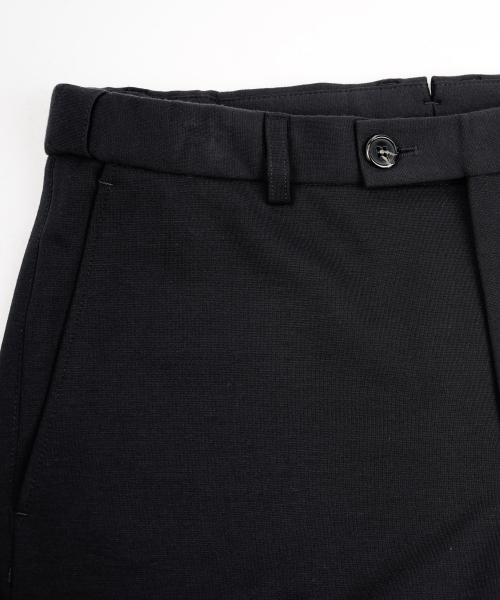 BIRBANTE(ビルバンテ)の「コンフォートストレッチレギュラーフィットセットアップスラックス - ブラック(スラックス・メンズ・ブラック・SMALL/MEDIUM/LARGE/X-LARGE)」の4枚目の写真