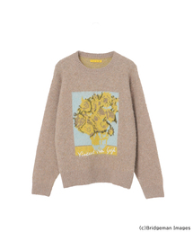 B.C STOCK | 【フィンセント・ヴィレム・ファン・ゴッホ】 アートジャガードクルーネックセーター(ニット/セーター)