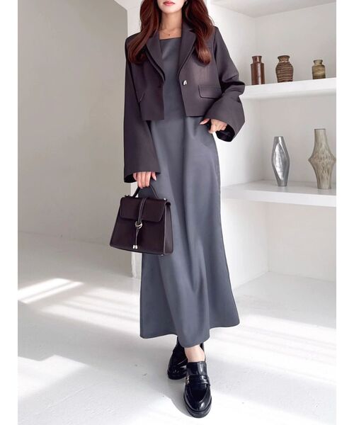 dazzlin（ダズリン）の「チャームローファーサボ（パンプス・レディース・ブラウン/ブラック・LARGE/MEDIUM）」の19枚目の写真