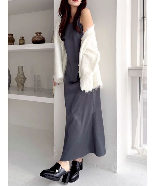 dazzlin（ダズリン）の「チャームローファーサボ（パンプス・レディース・ブラウン/ブラック・LARGE/MEDIUM）」の22枚目の写真