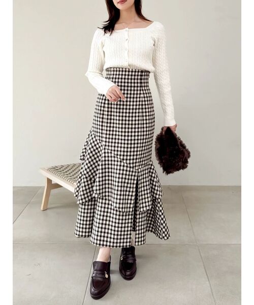 dazzlin（ダズリン）の「チャームローファーサボ（パンプス・レディース・ブラウン/ブラック・LARGE/MEDIUM）」の3枚目の写真