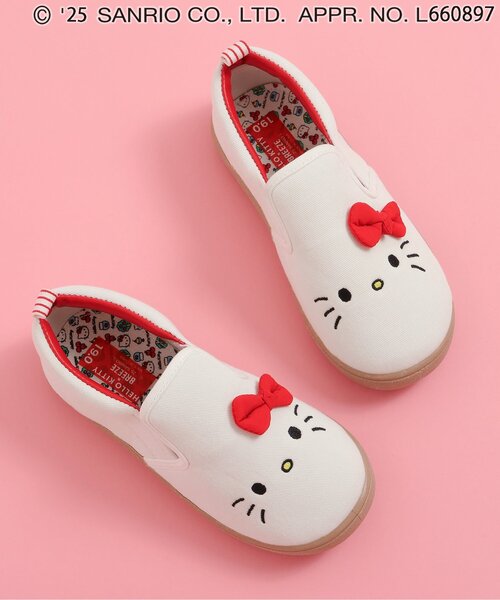 sanrio(산리오)의 「【헬로 키티】모티프 슬리폰(슬리폰)」｜오프 화이트