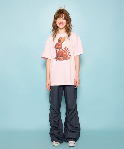 MILK(ミルク)の「Love Bunny Tシャツ(Tシャツ/カットソー・レディース・A/B・FREE)」の8枚目の写真