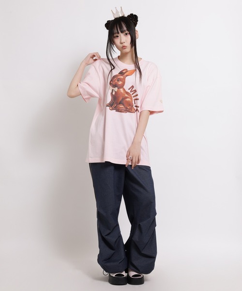 MILK(ミルク)の「Love Bunny Tシャツ(Tシャツ/カットソー・レディース・A/B・FREE)」の4枚目の写真
