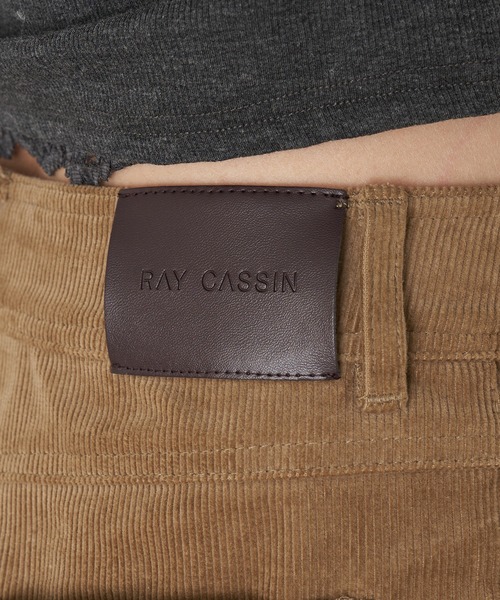 RAY CASSIN（レイカズン）の「レイヤードコーデュロイショートパンツ（その他パンツ・レディース・ベージュ/ネイビー/キャメル・S/M）」の10枚目の写真