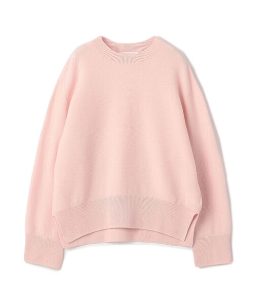 カシミヤコットン クルーネックプルオーバー（ニット/セーター