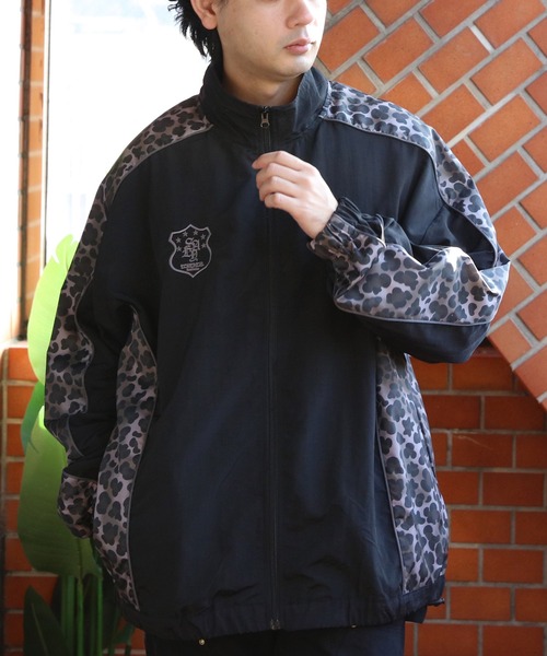 8(eight)(エイト)の「総柄切替ブルゾン(ブルゾン・メンズ・ブラック/ネイビー/グレー・MEDIUM/SMALL/LARGE)」の15枚目の写真