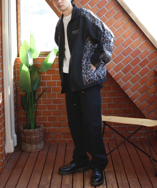 8(eight)(エイト)の「総柄切替ブルゾン(ブルゾン・メンズ・ブラック/ネイビー/グレー・MEDIUM/SMALL/LARGE)」の17枚目の写真