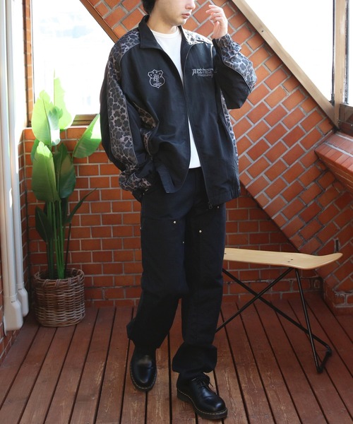 8(eight)(エイト)の「総柄切替ブルゾン(ブルゾン・メンズ・ブラック/ネイビー/グレー・MEDIUM/SMALL/LARGE)」の18枚目の写真