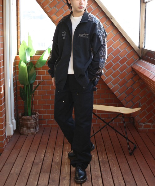 8(eight)(エイト)の「総柄切替ブルゾン(ブルゾン・メンズ・ブラック/ネイビー/グレー・MEDIUM/SMALL/LARGE)」の21枚目の写真