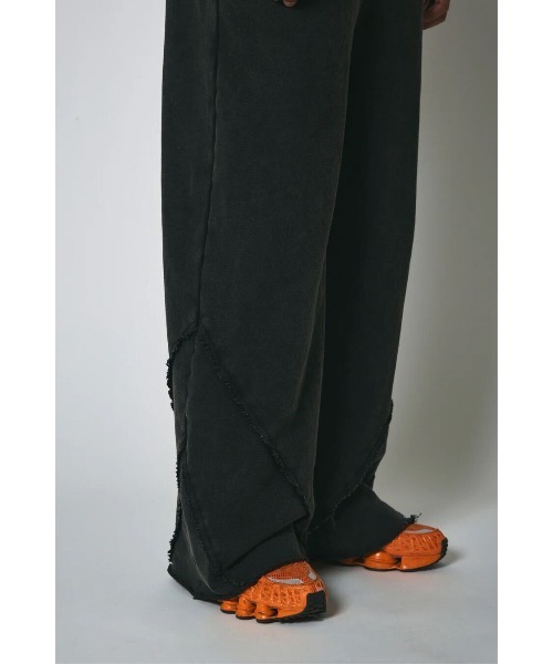 CREO STORE(クレオストア)の「【IAMU】Unisex Vintage Jersey Pants ヴィンテージスウェットパンツ(ユニセックス)(スウェットパンツ・レディース・ネイビー/チャコールグレー・FREE)」の5枚目の写真
