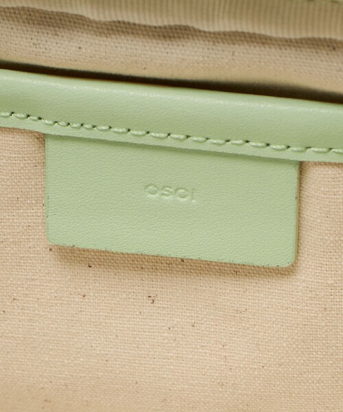 OSOI（オソイ）の「＜OSOI＞PECAN BROT バッグ MELON（ショルダーバッグ・レディース・ライム・FREE）」の7枚目の写真