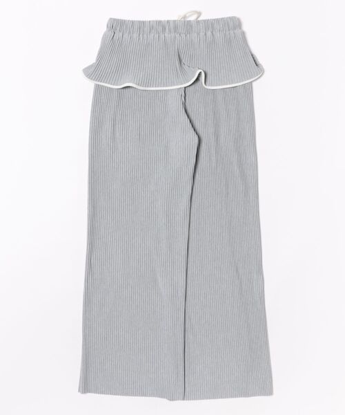 kotohayokozawa（コトハヨコザワ）の「CRISP PIPING PANTS（その他パンツ・レディース・グレー/パープル・MEDIUM）」の3枚目の写真