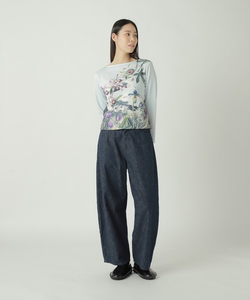 ZUCCa（ズッカ）の「LIGHT OZ DENIM / パンツ（デニムパンツ・レディース・ネイビー・M size/XL）」の4枚目の写真