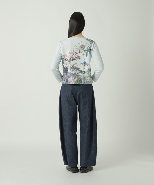 ZUCCa（ズッカ）の「LIGHT OZ DENIM / パンツ（デニムパンツ・レディース・ネイビー・M size/XL）」の5枚目の写真