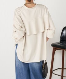 Jena espace merveilleux | 【後ろ姿で魅せる】バックラッフルシャツ(シャツ/ブラウス)