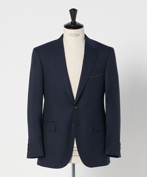 【NAVY】ドビー 2ボタン コンフォートスーツ<A DAY IN THE LIFE> ドビー 2ボタン コンフォートスーツ＜A DAY IN THE LIFE＞（スーツ