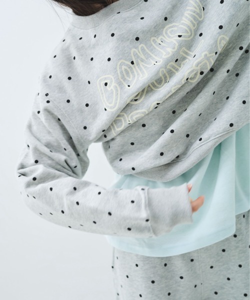 common gull products.(コモンガルプロダクツ)の「ブランコに乗ったcommon gull product. sweat 26spring.(スウェット・レディース・ライトブルー/アイボリー/杢グレー/グレー/ミント/ネイビー・SMALL/MEDIUM/LARGE)」の10枚目の写真