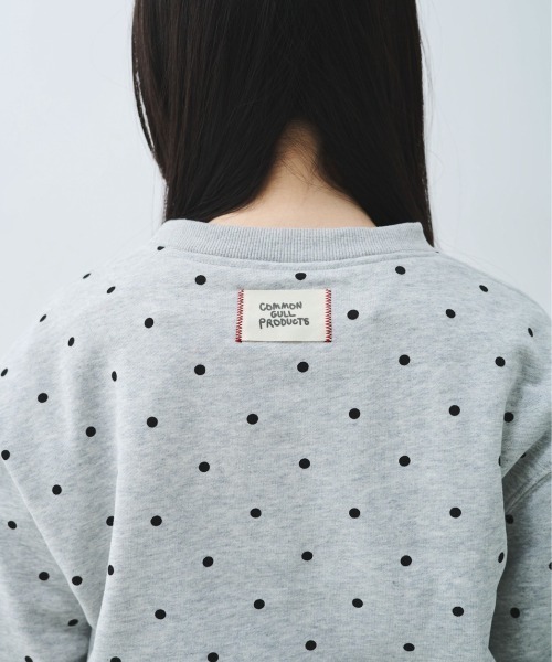 common gull products.(コモンガルプロダクツ)の「ブランコに乗ったcommon gull product. sweat 26spring.(スウェット・レディース・ライトブルー/アイボリー/杢グレー/グレー/ミント/ネイビー・SMALL/MEDIUM/LARGE)」の11枚目の写真