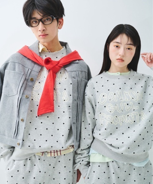common gull products.(コモンガルプロダクツ)の「ブランコに乗ったcommon gull product. sweat 26spring.(スウェット・レディース・ライトブルー/アイボリー/杢グレー/グレー/ミント/ネイビー・SMALL/MEDIUM/LARGE)」の16枚目の写真