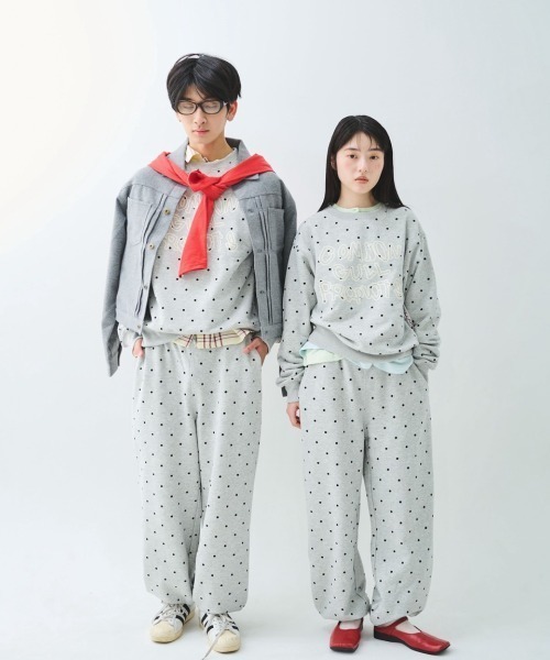 common gull products.(コモンガルプロダクツ)の「ブランコに乗ったcommon gull product. sweat 26spring.(スウェット・レディース・ライトブルー/アイボリー/杢グレー/グレー/ミント/ネイビー・SMALL/MEDIUM/LARGE)」の19枚目の写真