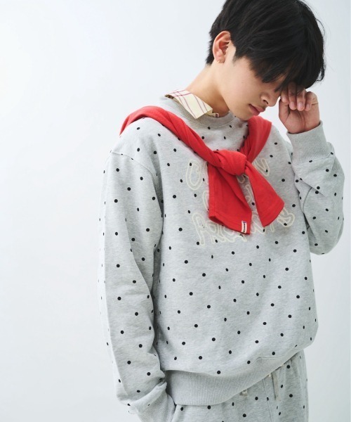 common gull products.(コモンガルプロダクツ)の「ブランコに乗ったcommon gull product. sweat 26spring.(スウェット・レディース・ライトブルー/アイボリー/杢グレー/グレー/ミント/ネイビー・SMALL/MEDIUM/LARGE)」の20枚目の写真