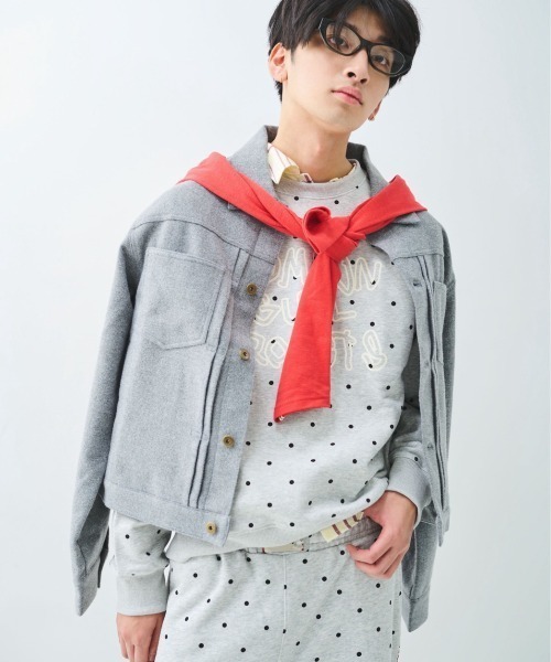 common gull products.(コモンガルプロダクツ)の「ブランコに乗ったcommon gull product. sweat 26spring.(スウェット・レディース・ライトブルー/アイボリー/杢グレー/グレー/ミント/ネイビー・SMALL/MEDIUM/LARGE)」の22枚目の写真