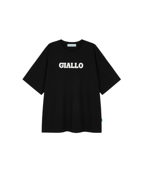 Bb' BENETTON(ビーフラットベネトン)の「カラータイポオーバーサイズ半袖Tシャツ (ブラック)(Tシャツ/カットソー・レディース・その他・ONE SIZE)」の1枚目の写真