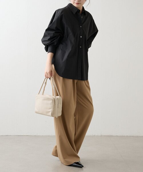 russet(ラシット)の「kuubo ボックストートバッグ(トートバッグ・レディース・シルバー/ブラック/アイボリー/ブルー系その他/イエロー/ローズ・FREE)」の13枚目の写真