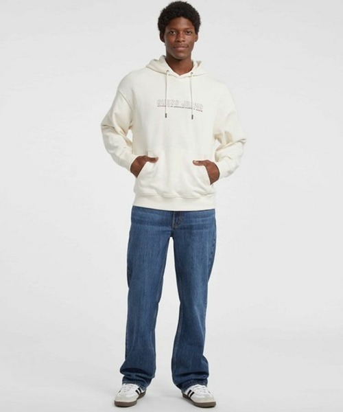 STYLISE（スタイライズ）の「【GUESS】GUESS JEANS Os Outline Hoodie / 2カラー [M5BQ30KCPR1]（パーカー・メンズ・ブラック・M）」の7枚目の写真