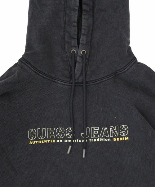 STYLISE（スタイライズ）の「【GUESS】GUESS JEANS Os Outline Hoodie / 2カラー [M5BQ30KCPR1]（パーカー・メンズ・ブラック・M）」の8枚目の写真