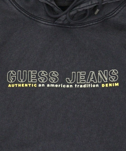 STYLISE（スタイライズ）の「【GUESS】GUESS JEANS Os Outline Hoodie / 2カラー [M5BQ30KCPR1]（パーカー・メンズ・ブラック・M）」の9枚目の写真
