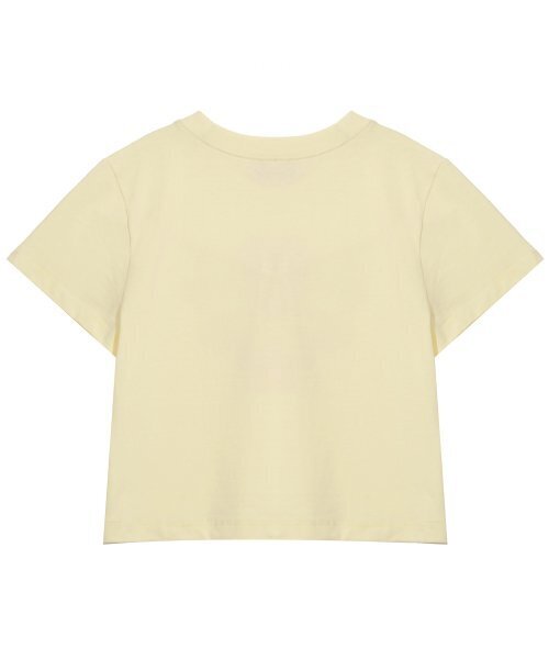 HIGH SCHOOL DISCO（ハイスクールディスコ）の「ヒビスカス半袖クロップTシャツ_レモン（Tシャツ/カットソー・レディース・その他・FREE）」の3枚目の写真