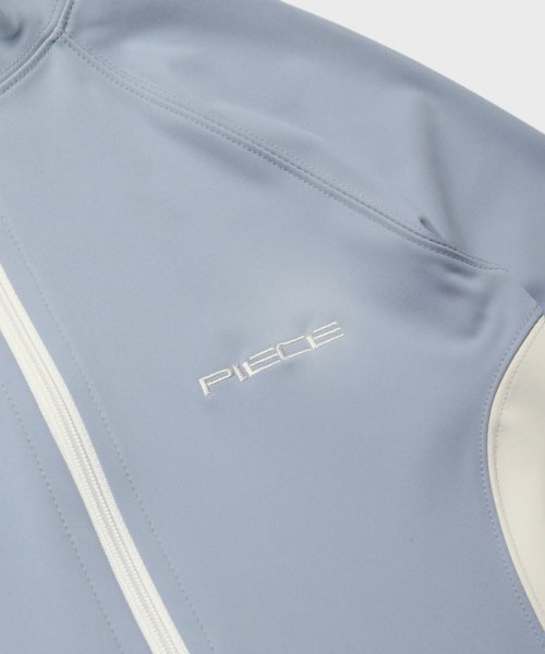 PIECEMAKER(ピースメーカー)の「PIECE TEAM TRACK CROP JACKET (GREY)(ナイロンジャケット・レディース・その他・FREE)」の3枚目の写真