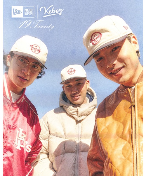 KEBOZ（ケボズ）の「NEW ERA × KEBOZ 19TWENTY（キャップ・メンズ・ホワイト×ネイビー・FREE）」の2枚目の写真