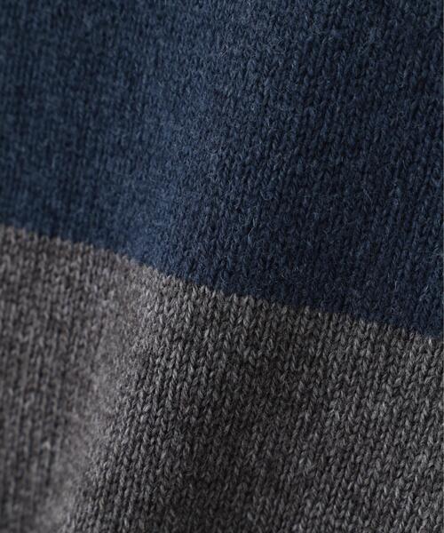 MHL.（エムエイチエル）の「WOOL COTTON KNITWEAR（ニット/セーター・レディース・ホワイト系その他3/グレー系その他3・2）」の15枚目の写真