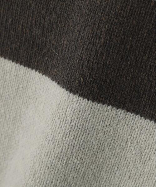 MHL.（エムエイチエル）の「WOOL COTTON KNITWEAR（ニット/セーター・レディース・ホワイト系その他3/グレー系その他3・2）」の20枚目の写真