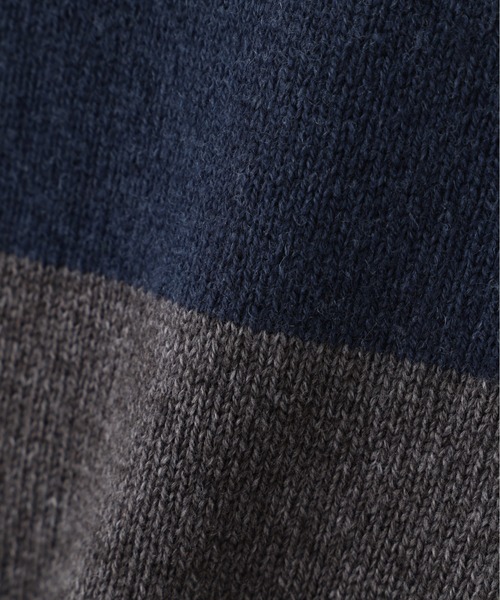 MHL.（エムエイチエル）の「WOOL COTTON KNITWEAR（ニット/セーター・レディース・ホワイト系その他3/グレー系その他3・2）」の11枚目の写真