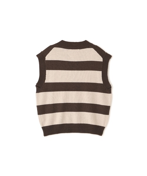 MHL.（エムエイチエル）の「WOOL COTTON KNITWEAR（ニット/セーター・レディース・ホワイト系その他3/グレー系その他3・2）」の6枚目の写真