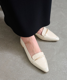 LE TALON（ルタロン）の「フレンチスクエアメタルローファー（ローファー）」