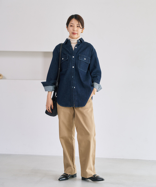 LE TALON（ルタロン）の「フレンチスクエアメタルローファー（ローファー・レディース・アイボリー/ブラック系その他/キャメル・25cm/24.5cm/24cm/23.5cm/23cm/22.5cm/22cm）」の22枚目の写真