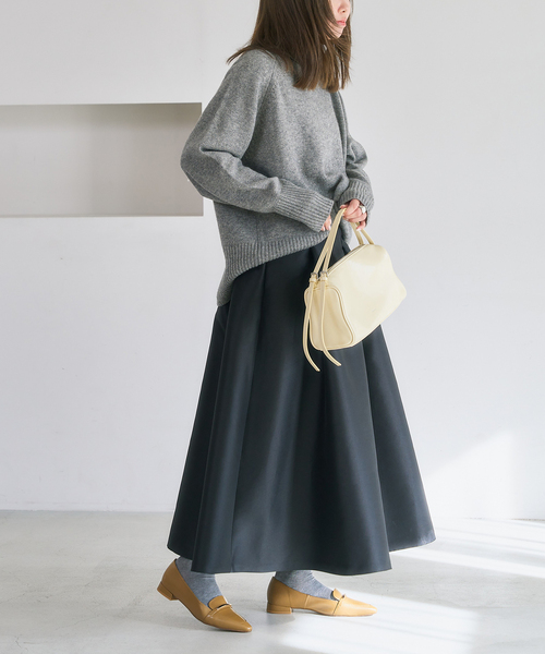 LE TALON（ルタロン）の「フレンチスクエアメタルローファー（ローファー・レディース・アイボリー/ブラック系その他/キャメル・25cm/24.5cm/24cm/23.5cm/23cm/22.5cm/22cm）」の5枚目の写真