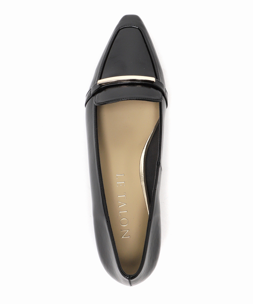 LE TALON（ルタロン）の「フレンチスクエアメタルローファー（ローファー・レディース・アイボリー/ブラック系その他/キャメル・25cm/24.5cm/24cm/23.5cm/23cm/22.5cm/22cm）」の12枚目の写真