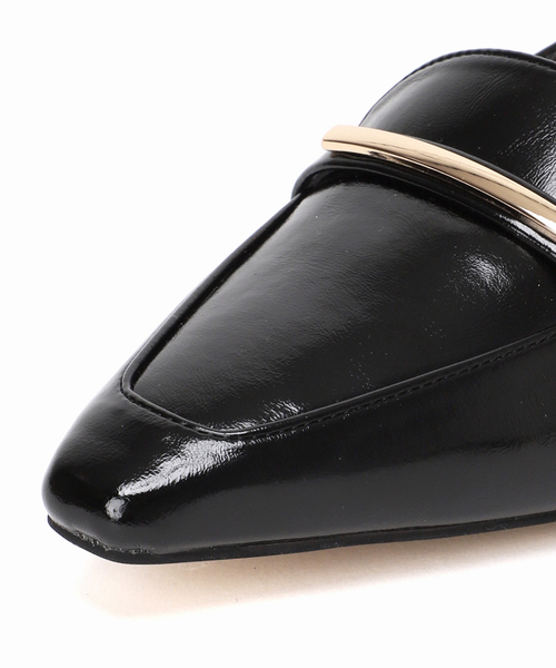 LE TALON（ルタロン）の「フレンチスクエアメタルローファー（ローファー・レディース・アイボリー/ブラック系その他/キャメル・25cm/24.5cm/24cm/23.5cm/23cm/22.5cm/22cm）」の15枚目の写真